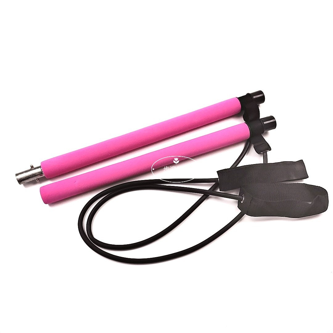 Adjustable Pilates Fitness Bar for Home Workouts