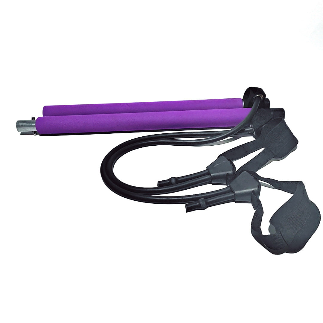 Adjustable Pilates Fitness Bar for Home Workouts