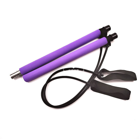 Adjustable Pilates Fitness Bar for Home Workouts