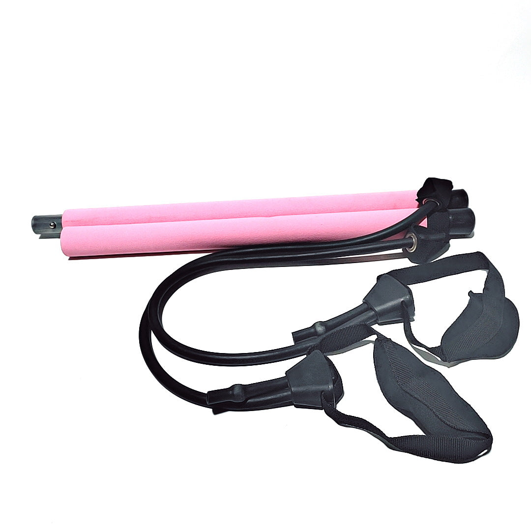 Adjustable Pilates Fitness Bar for Home Workouts